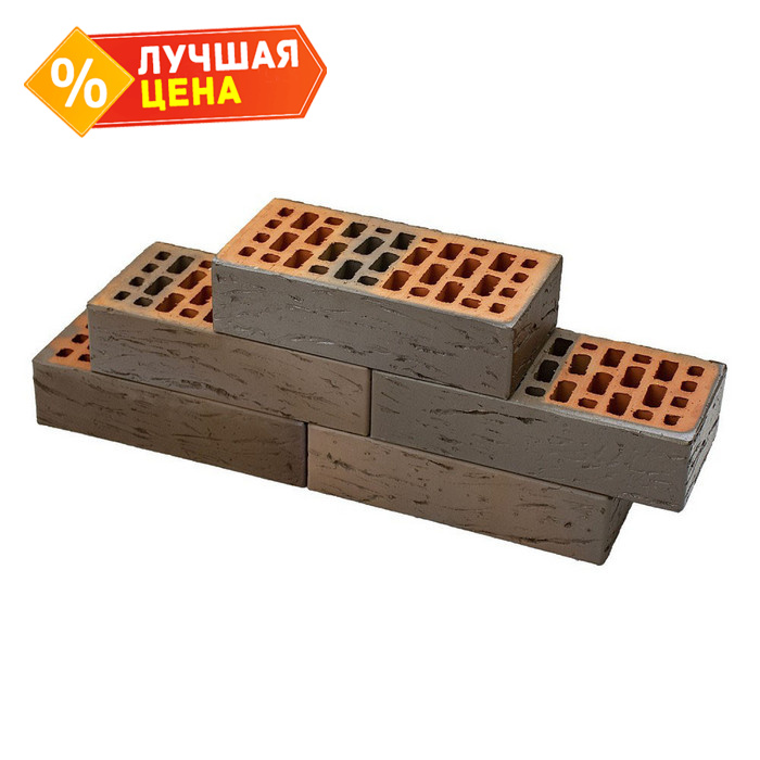Кирпич BRAER облицовочный , БРАЕР кладка limited риф, 250х120х65 мм