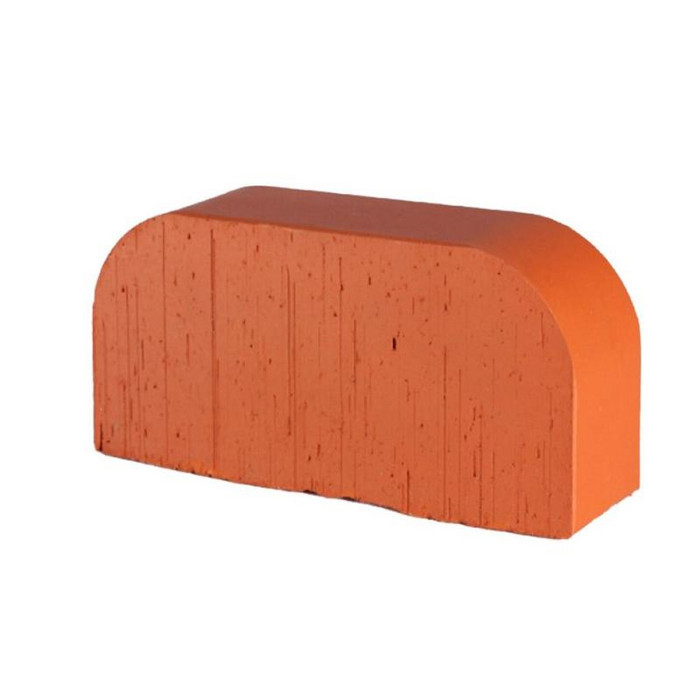 Печной кирпич радиусный полнотелый Lode Janka F14 гладкий, 250х120х65 мм