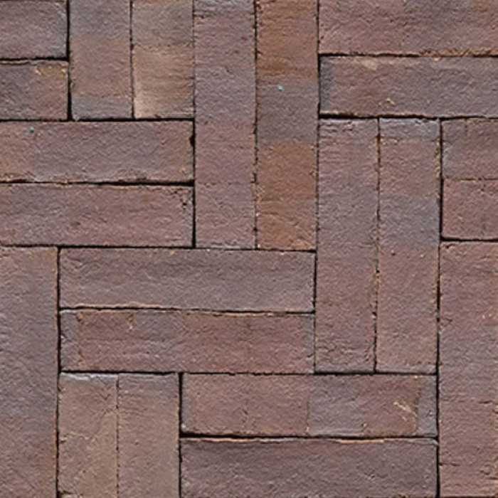 Клинкерная брусчатка Muhr №04S Rotbraun-bunt spezial, 240x55x52 мм